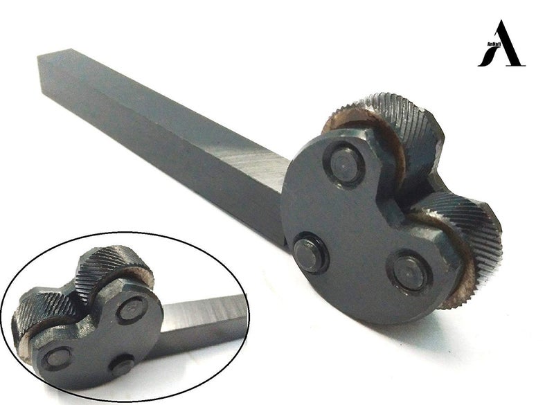 AnNafiÂ® Pivot Head Diamond Medium Pitch Pattern 1/2" SQ. Shank-Lathe Engineering Machine Tools | New KNURLING Tool | Power & Hand Tool | Lathe Parts & Accessories - Image 5